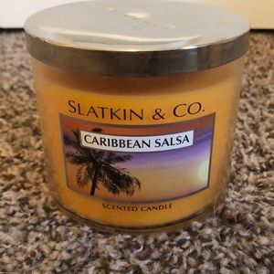 New Slatkin & Co candle Caribbean Salsa